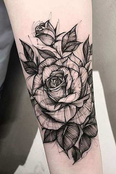 45 Inspiring Rose Tattoo Ideas You Can Almost Smell Inspirationfeed