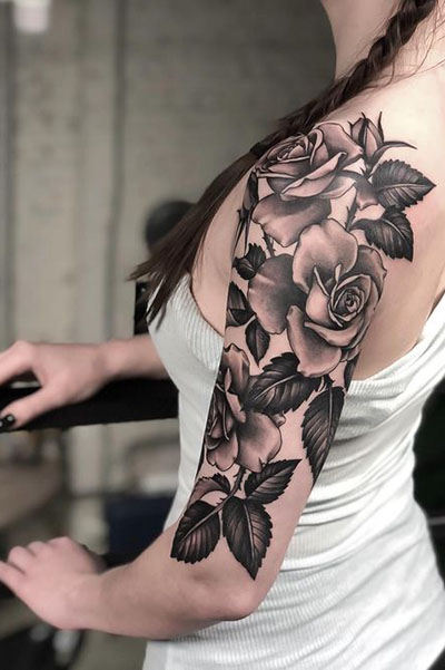 45 Inspiring Rose Tattoo Ideas You Can Almost Smell Inspirationfeed