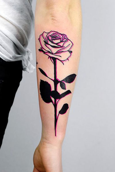 Dripping rose Done adepttattoos art design tattoo tattoos inked ink  collection rose halifax novascotia adepttattoos  Instagram