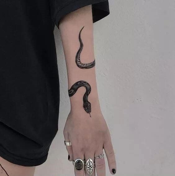 55 Inspiring Snake Tattoos for Both Men and Women