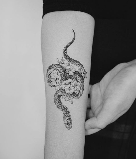 55 Inspiring Snake Tattoos for Both Men and Women ...