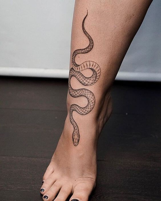 Wraparound snake by Mumi Ink  Tattoogridnet