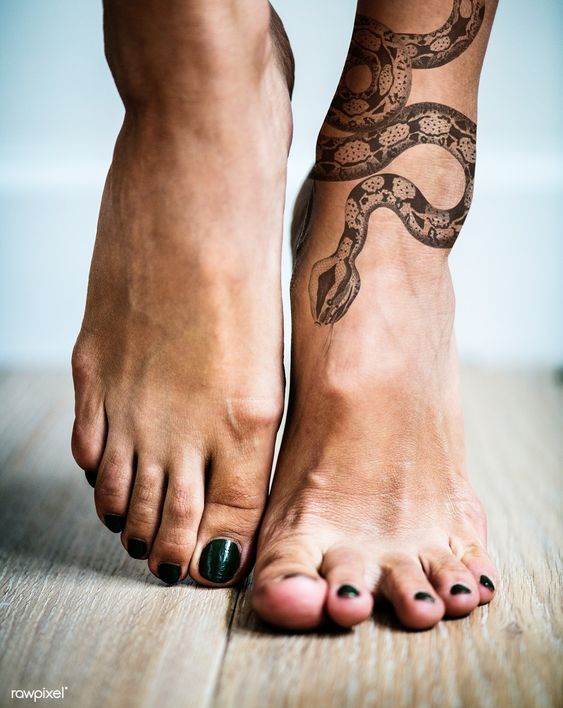 Sexy Snake and Flower Tattoo Ideas  Tattoo Glee