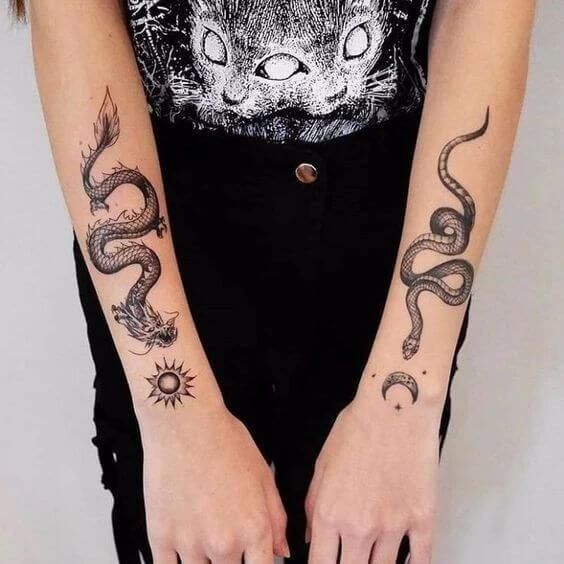 55 Inspiring Snake Tattoos For Both Men And Women Inspirationfeed