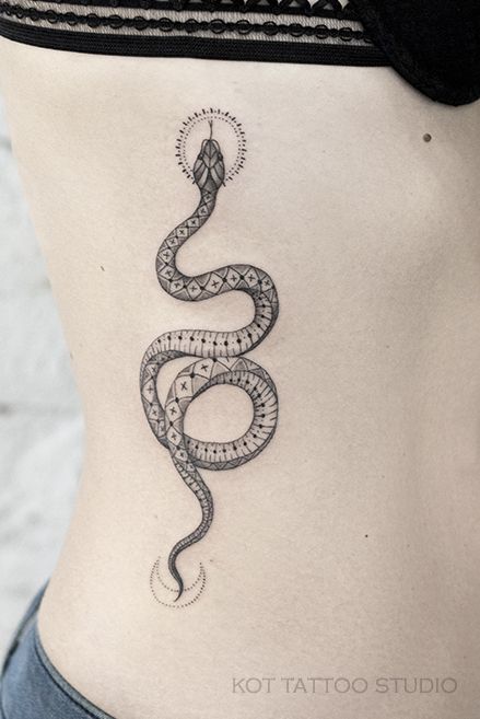 55 Inspiring Snake Tattoos for Both Men and Women | Inspirationfeed
