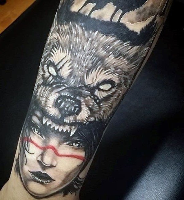 105 Awesome Wolf Tattoos For The Leader In You Inspirationfeed