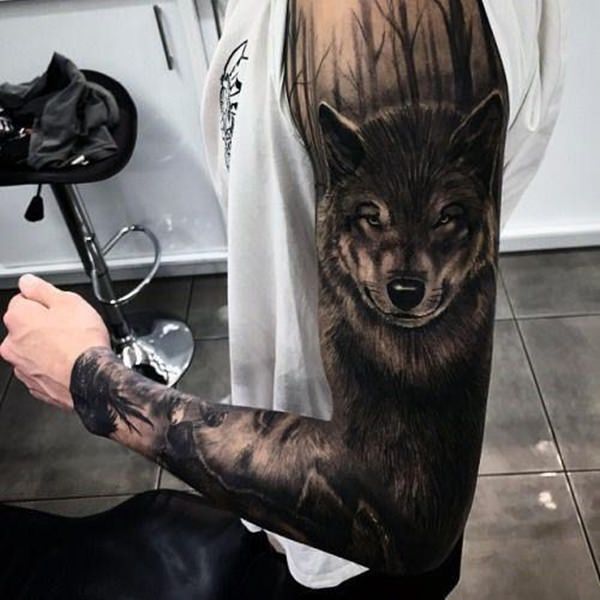 Wolf Tattoos Meanings Tattoo Styles  Placement