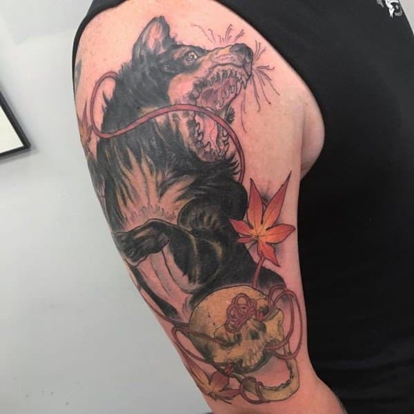 105 Awesome Wolf Tattoos For The Leader In You Inspirationfeed