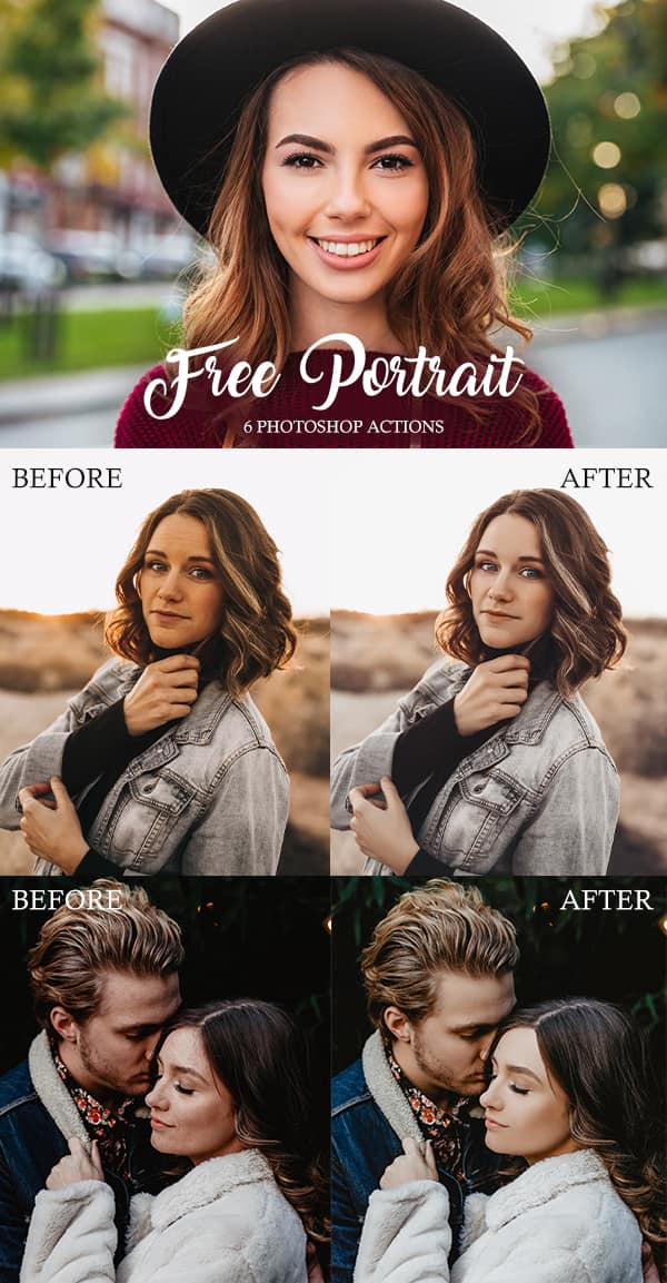 free-portrait-photoshop-actions-pack
