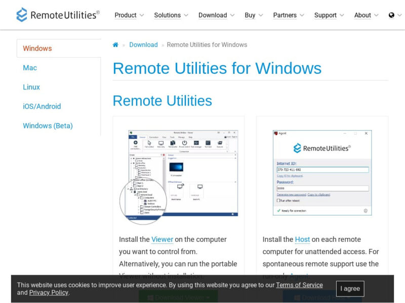 download remote utilities for mac