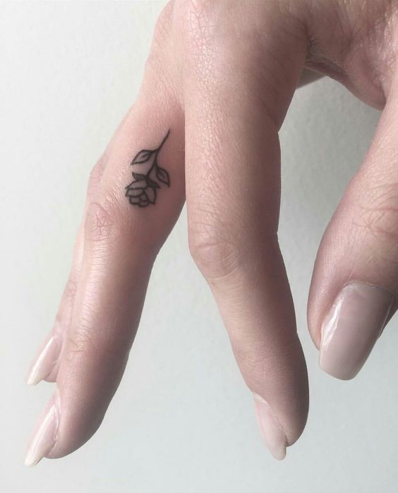 70 Meaningful Finger Tattoo Designs To Emphasize Your Style  InkMatch