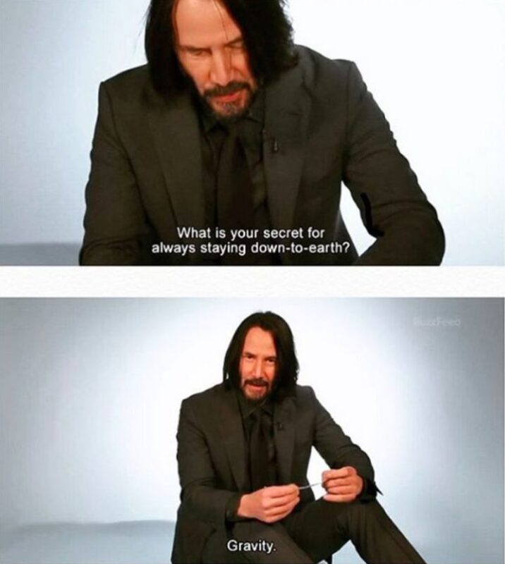 60 Wholesome Keanu Reeves Memes Inspirationfeed