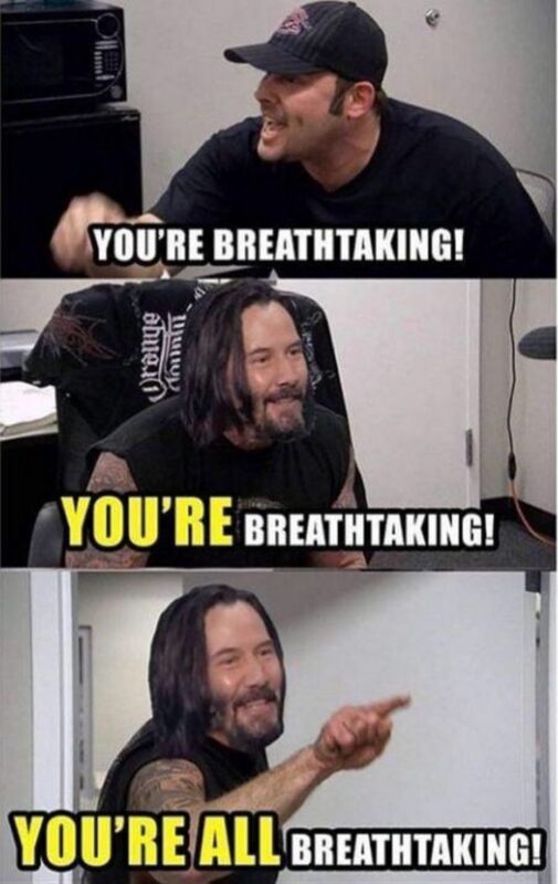60 Wholesome Keanu Reeves Memes | Inspirationfeed