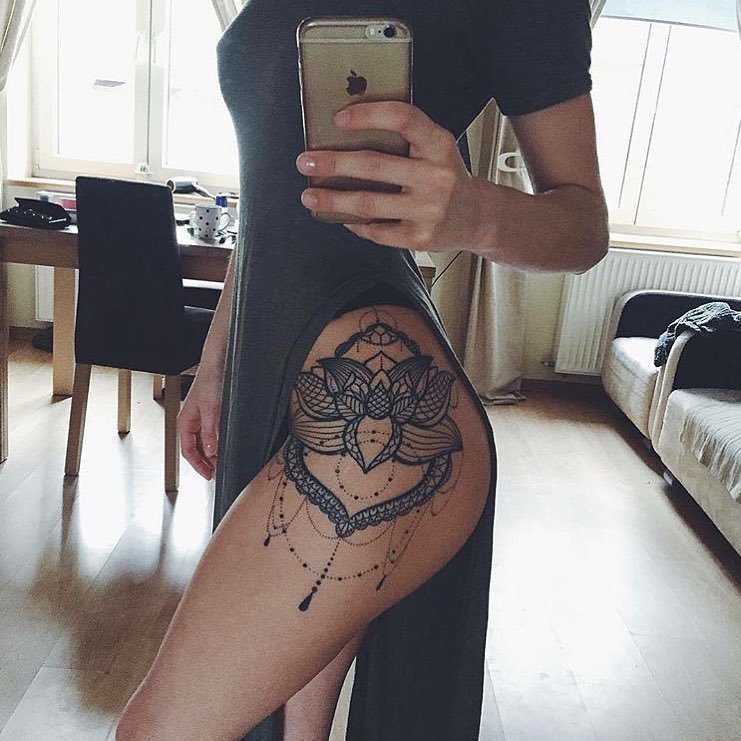 40 Creative Thigh Tattoo Ideas For Women Inspirationfeed