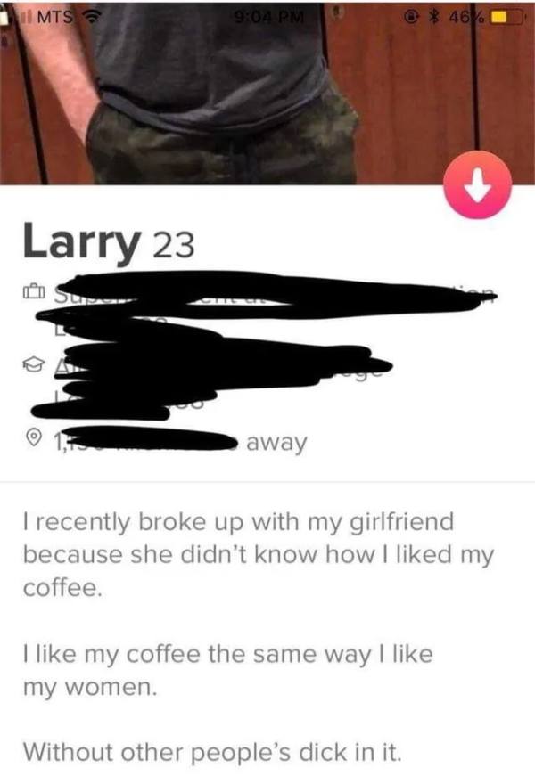 Goo tinder profile examples