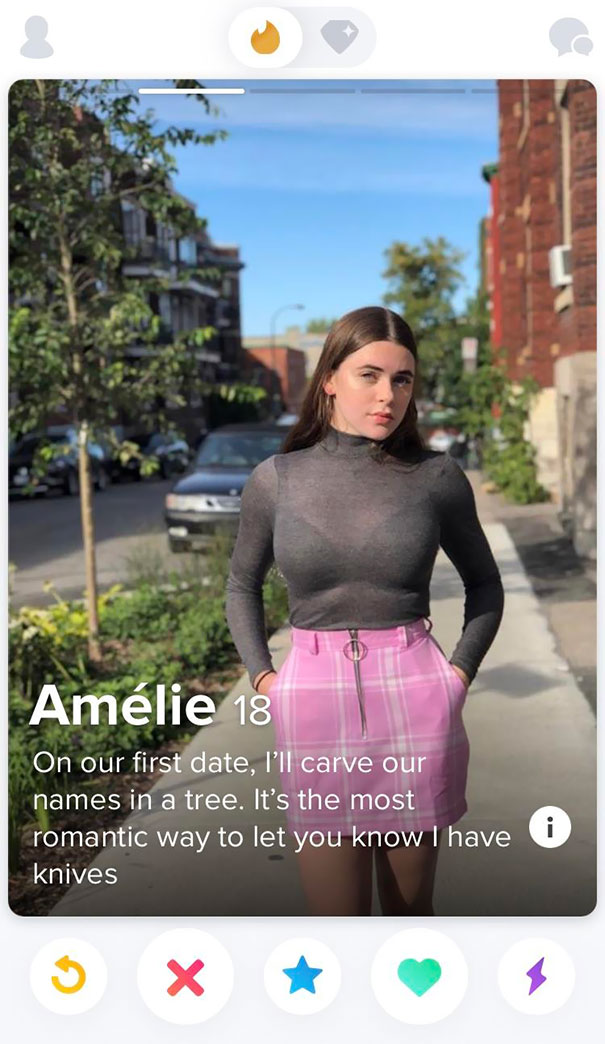 Tinder female for status Tinder. Men