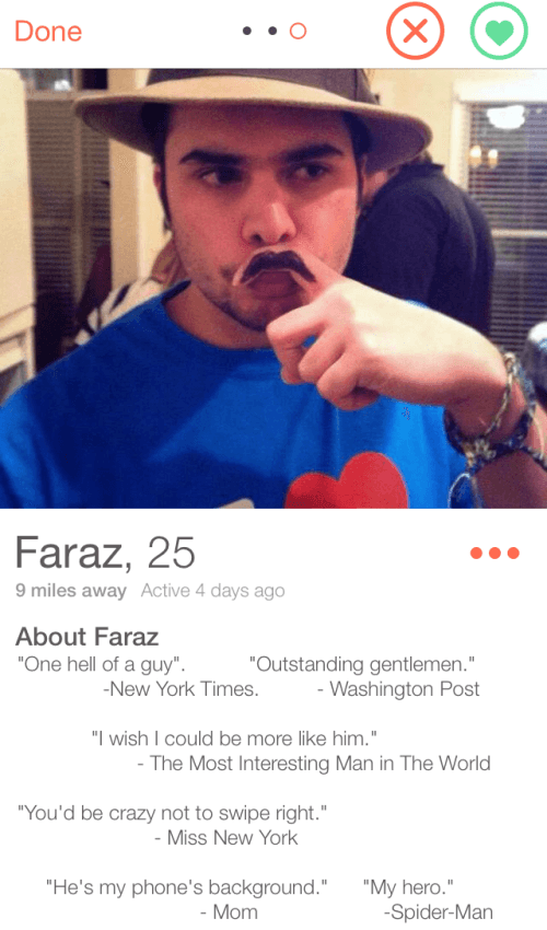 Profiles successful male tinder What Are