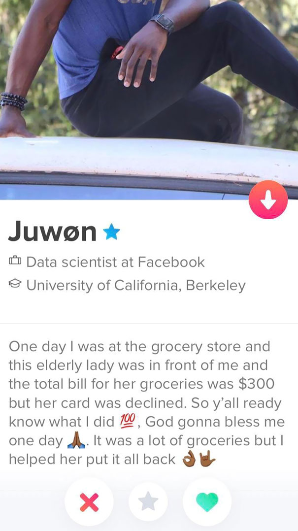 For bio men tinder best The Absolute