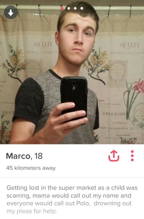 Text male profile tinder 20 Tinder