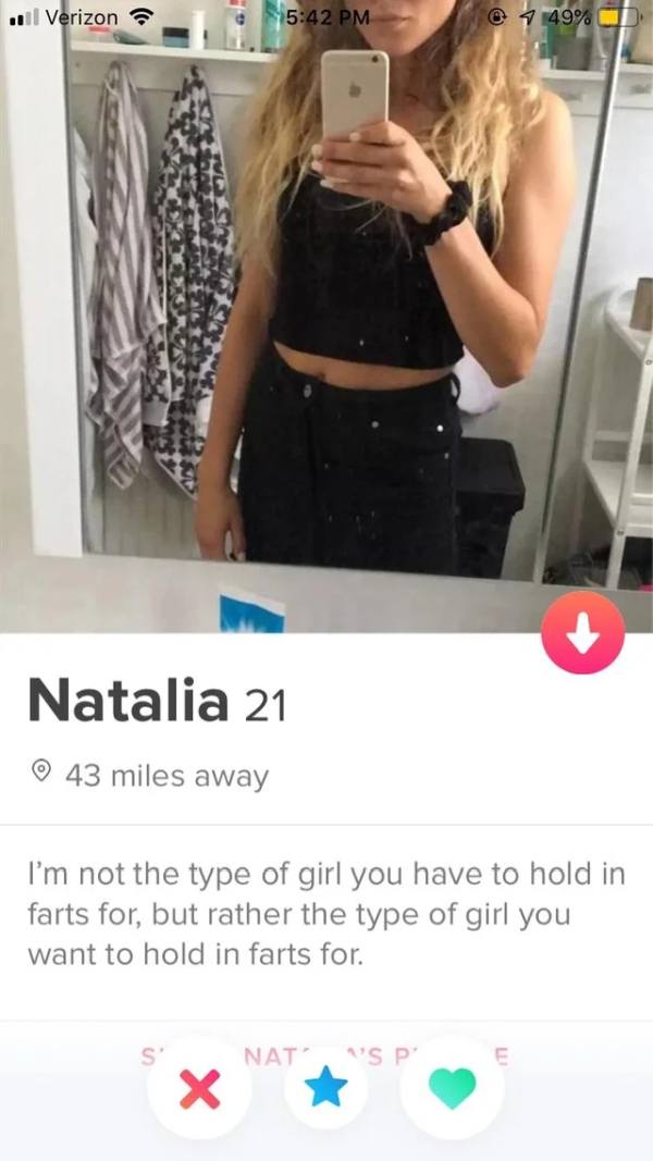 60 Creative Tinder Bios Du Kanske Vill Stjäla Själv Below Zero