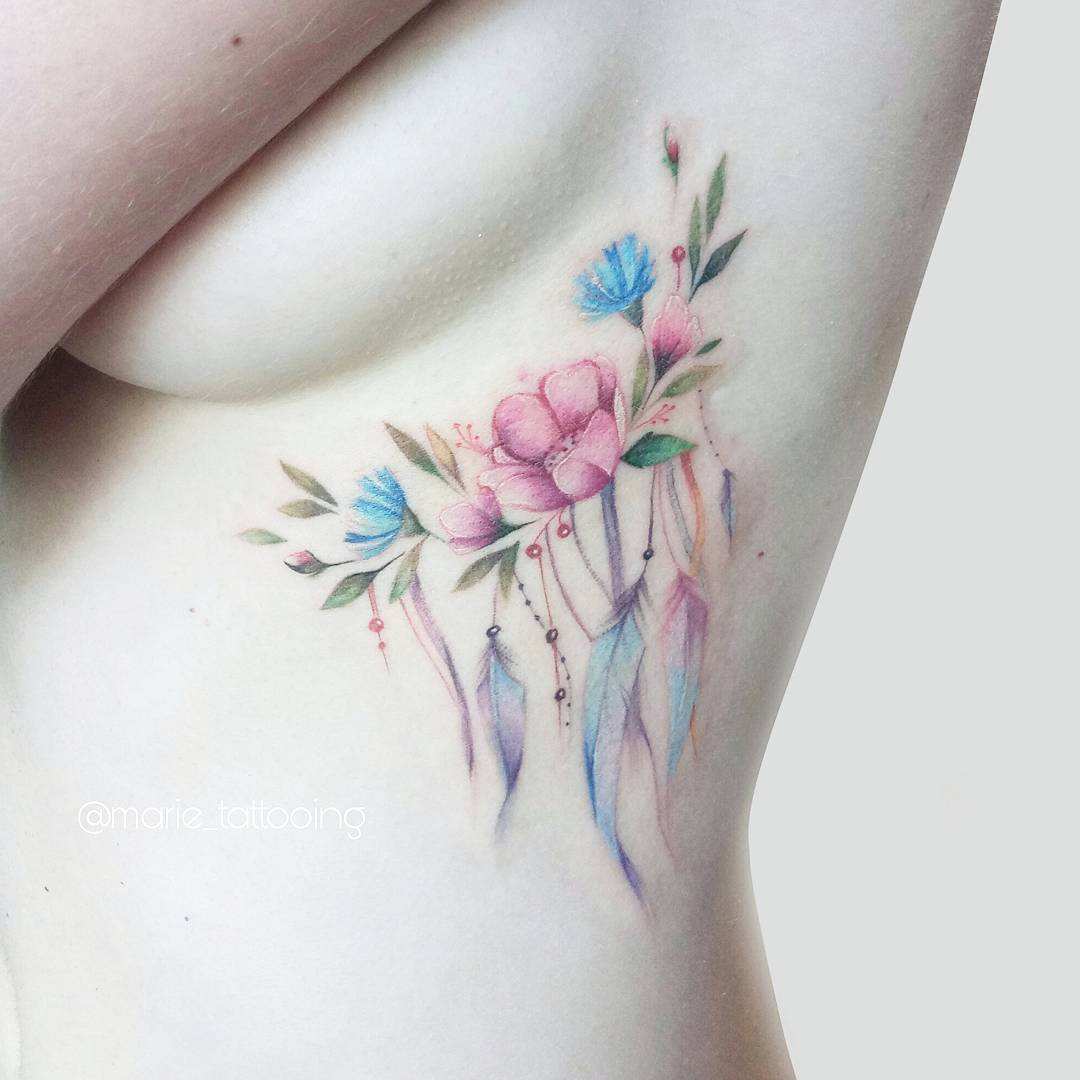 55 Beautiful Watercolor Tattoo Ideas | Inspirationfeed