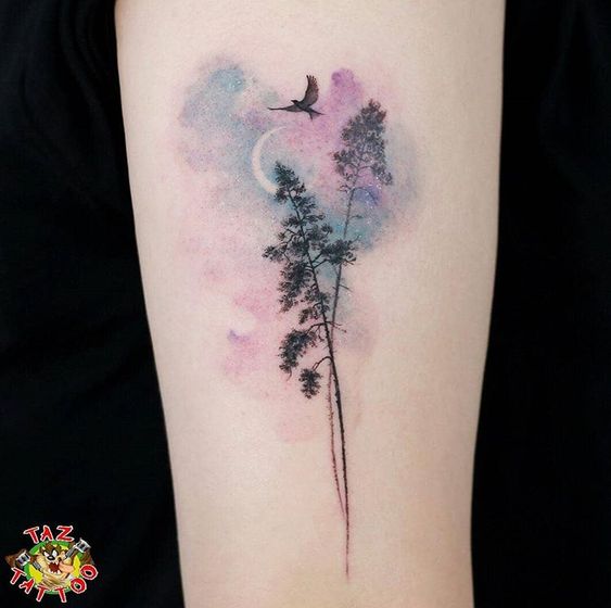 99 Artistic Watercolor Tattoos That Are Living Works of Art