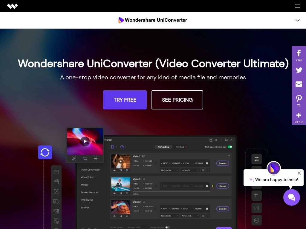 wondershare video converter pro for windows 7