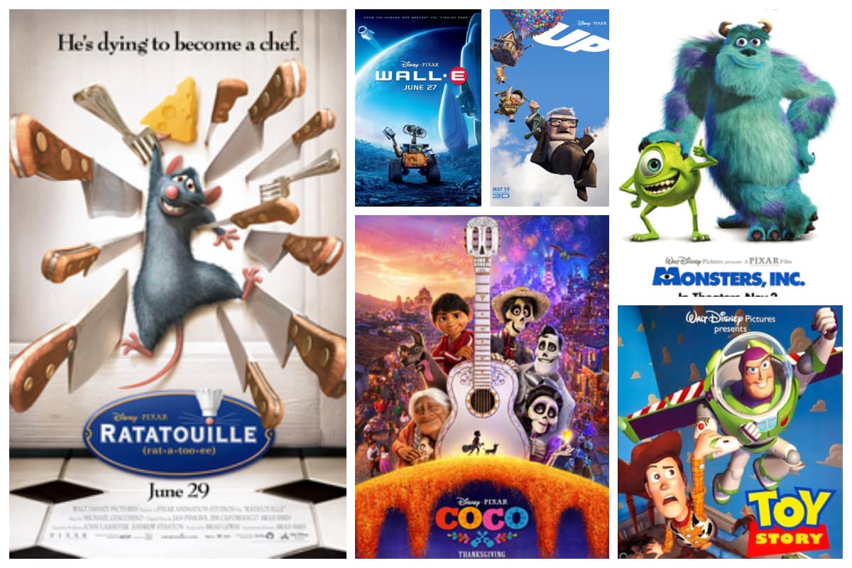 Top 178 + Pixar animated movies ranked