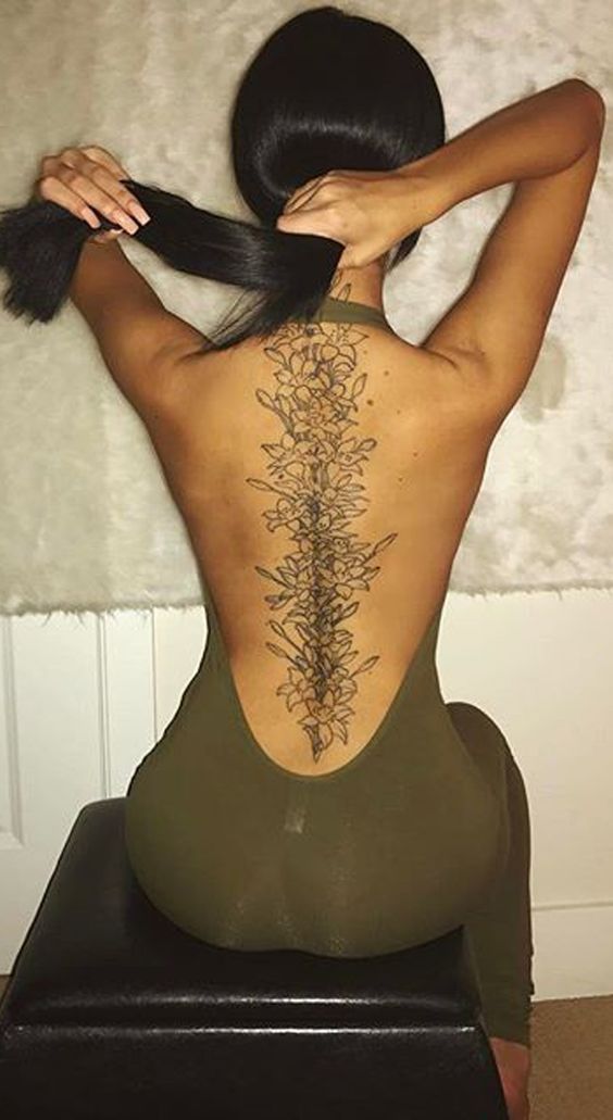 Download Back Tattoo Ideas For Women With Meaning Background