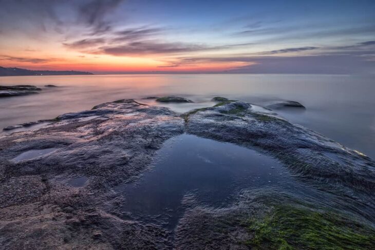 Dusk on a Sea Coast