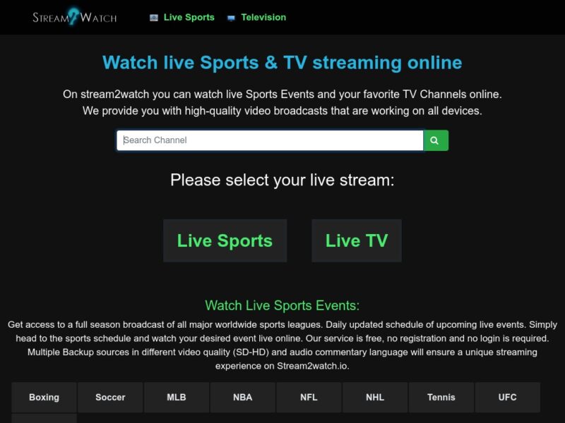 Top 14 Free Sports Streaming Sites for Sports Fans | Inspirationfeed