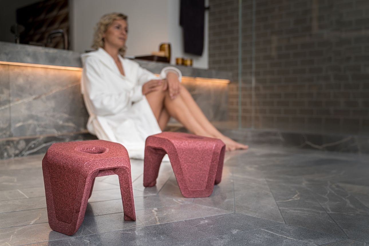 A TOILET STOOL WITH STYLE