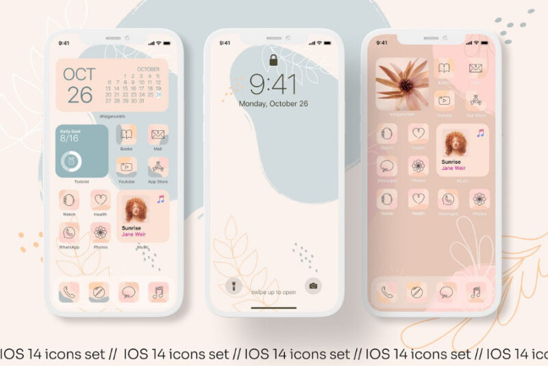 iOS 14 icon sets