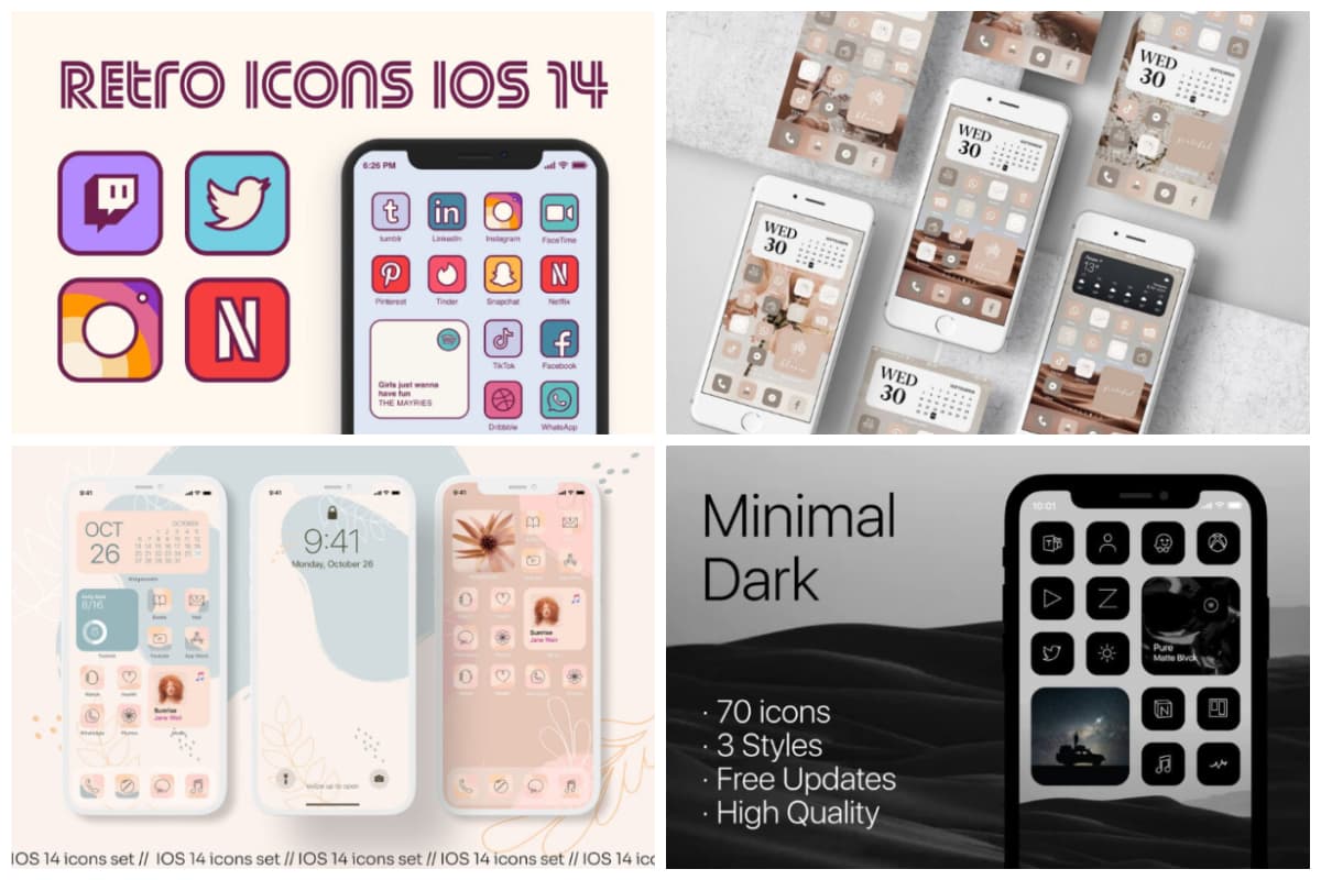 15 Trendy Ios 15 Icon Sets To Customize Your Iphone Inspirationfeed