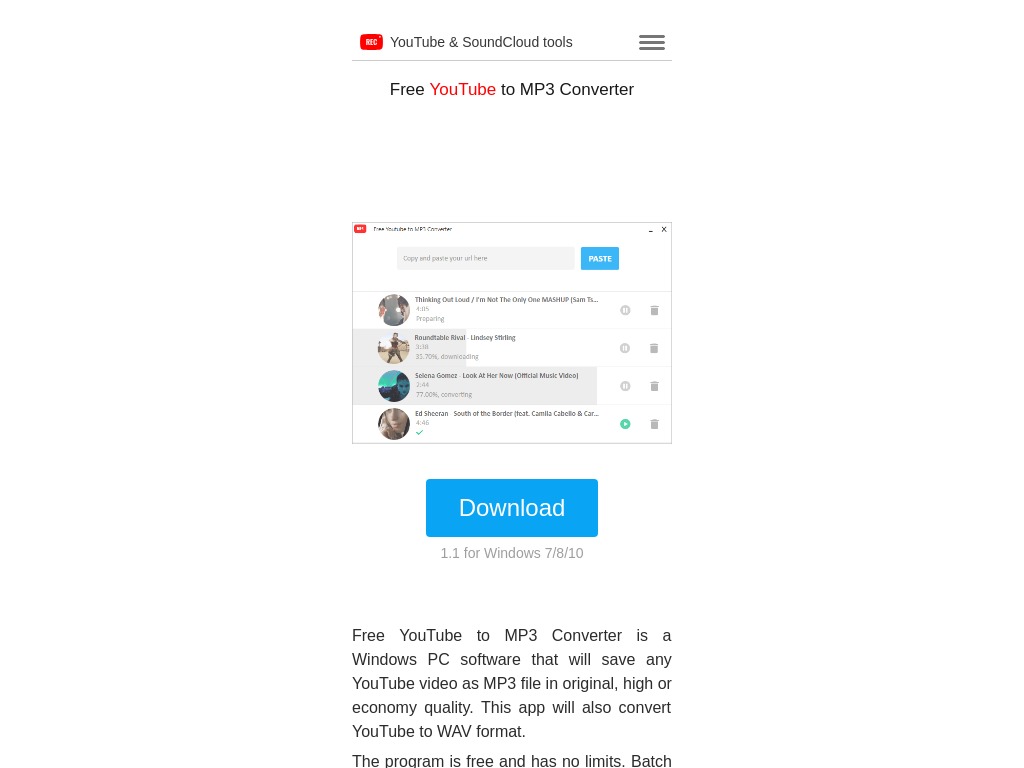 42 Free Websites To Convert Youtube Video To Mp3 Inspirationfeed