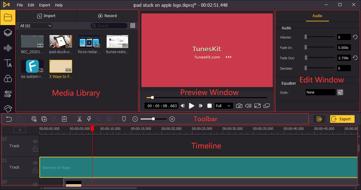 for apple instal TunesKit AceMovi Video Editor