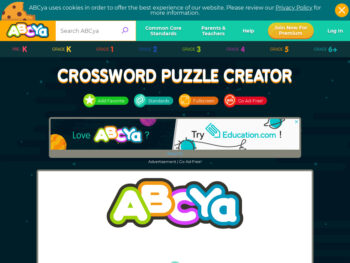 abcya crossword puzzle maker abcya crossword puzzle maker