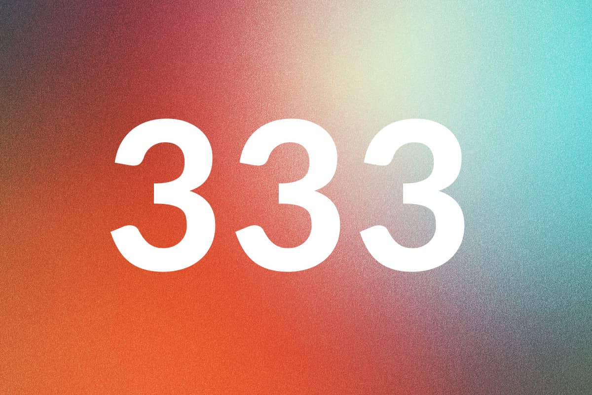 333 angelic number