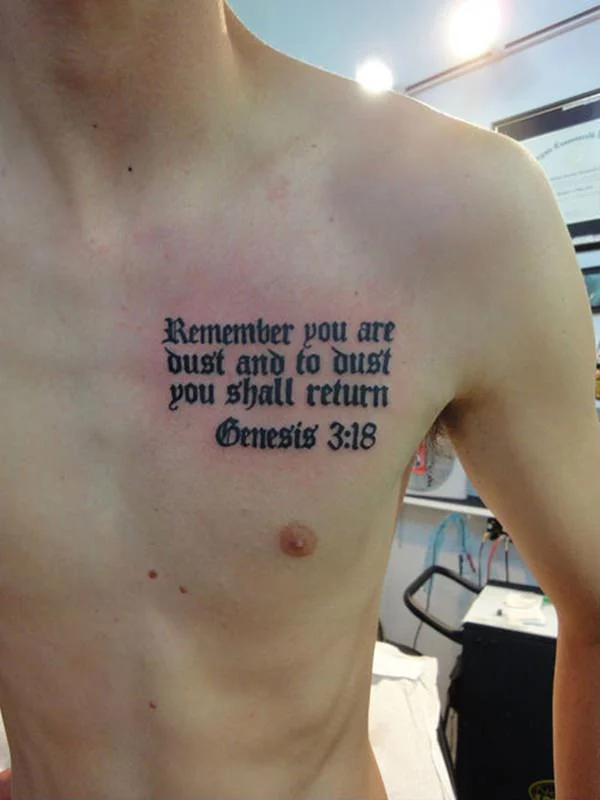 45 Inspirations for Bible Verse Tattoos