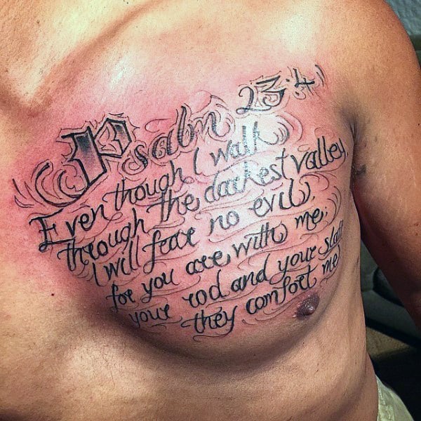 bible verse tattoos