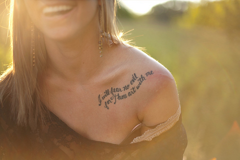 bible verse tattoos on chest