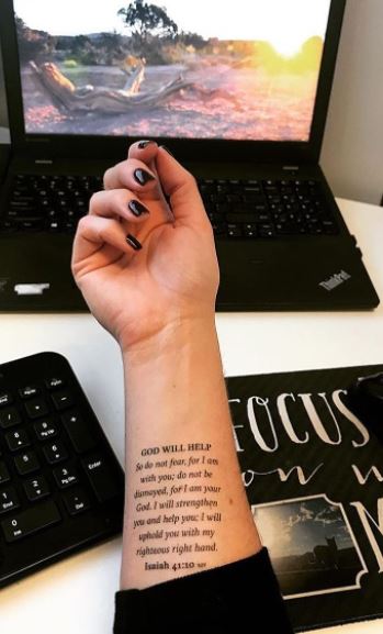 Bible Verse Tattoos and Ideas  Blufashion