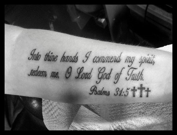 Top 43 Bible Verse Tattoo Ideas 2021 Inspiration Guide