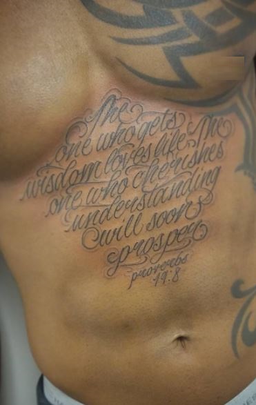 1 Corinthians 1313 tattoo