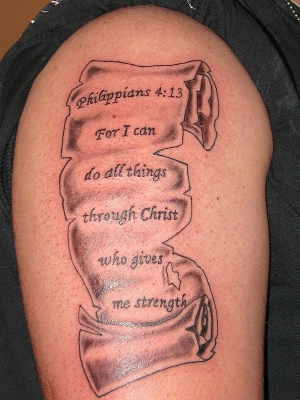 170 Amazing Biblical Verse Tattoo Designs and Ideas  Body Art Guru