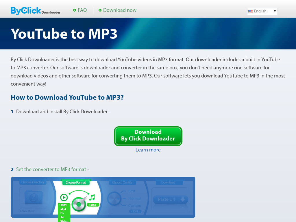 best safe and free youtube to mp3 downloader