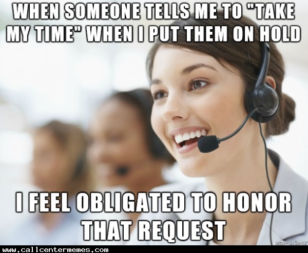 call center employee meme