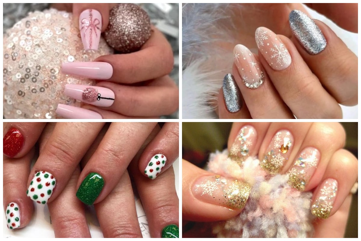 50 Stylish Christmas Nail Designs That Will Put You in a Merry Mood |  Inspirationfeed