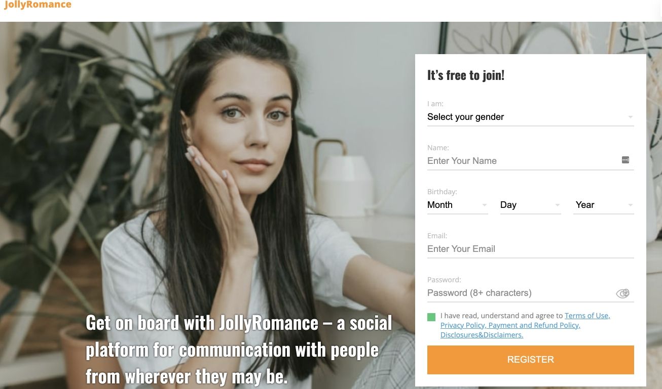 Ukrainian dating site — JollyRomance