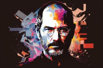 Steve Jobs Vector Quotes